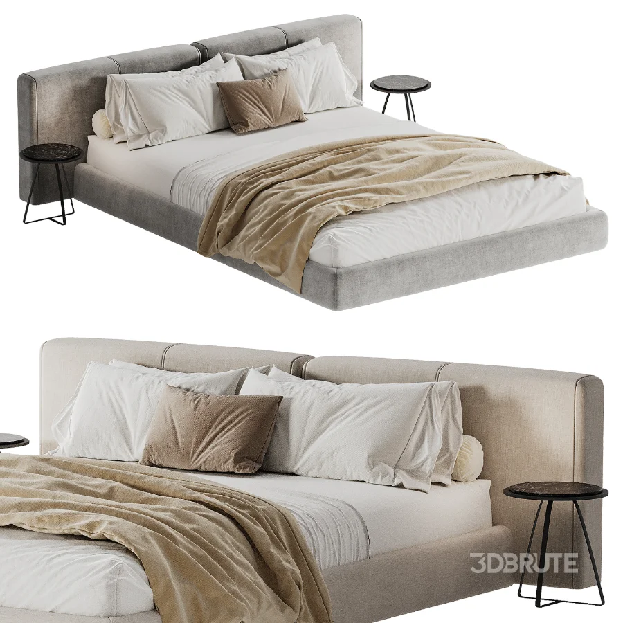 Lazy Bed with Horizontal Modern Image 5