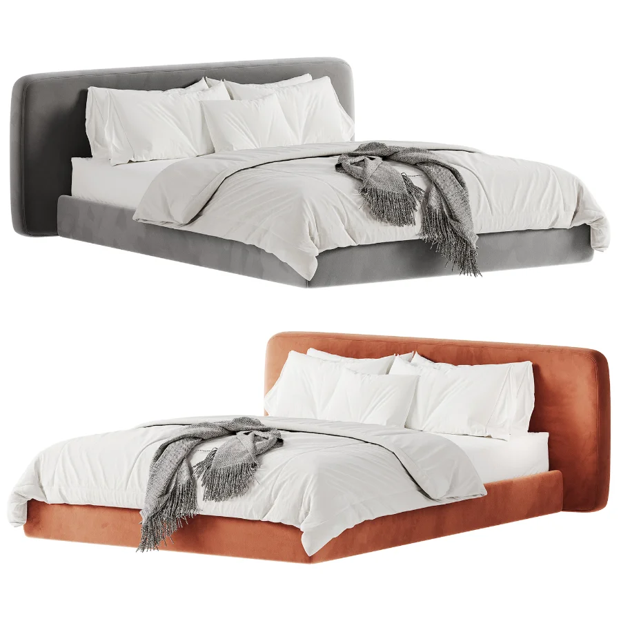 Modern Double Bed Image 5