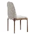 Leather Scandinavian Restaurant Side Chair - Thumbnail 6