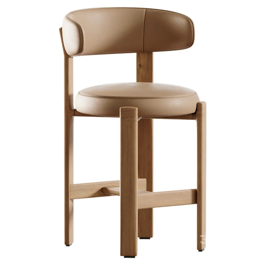Granite Stool By Kave Home Image 2
