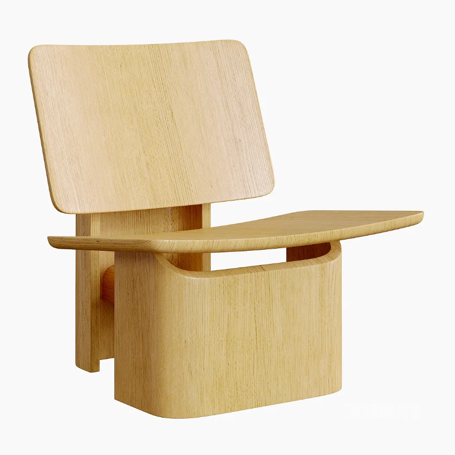 Passoni Wooden easy chair Image 1