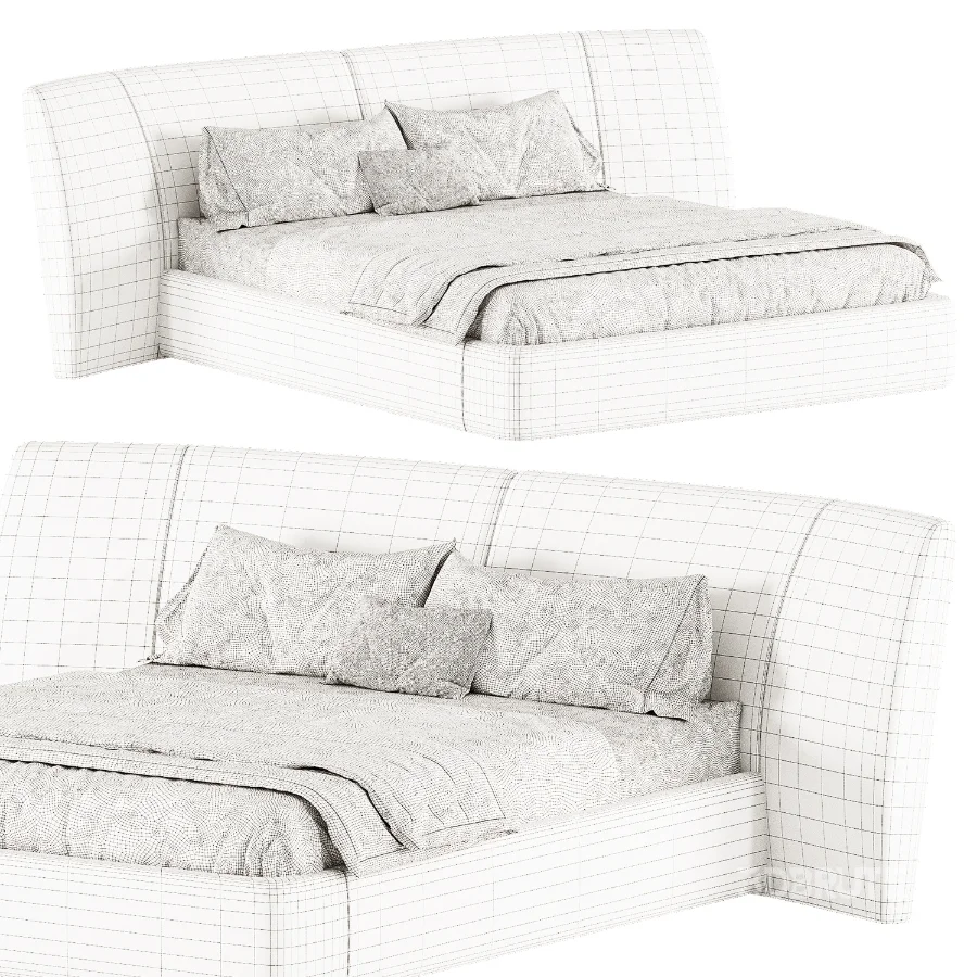 Lugano Bed By Saloni Image 3