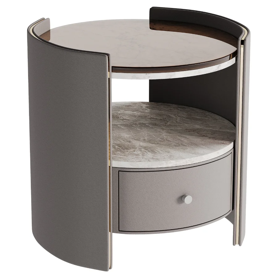Comodini Round Bedside Table Image 3
