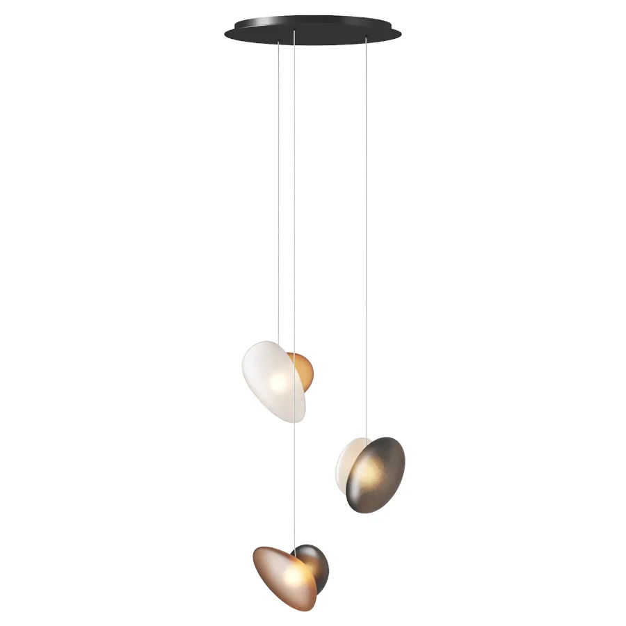 Pebble Linear 01 Chandelier Image 1
