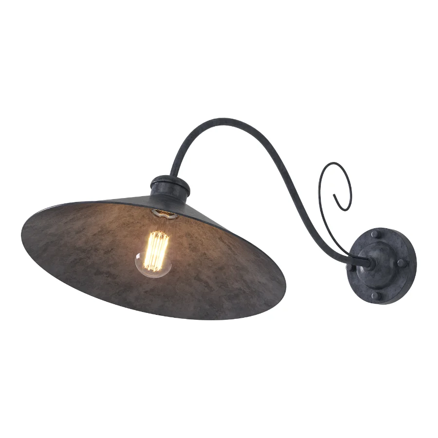 Alessio Vintage Disc IP65 Water Proof Outdoor Lighting Image 7