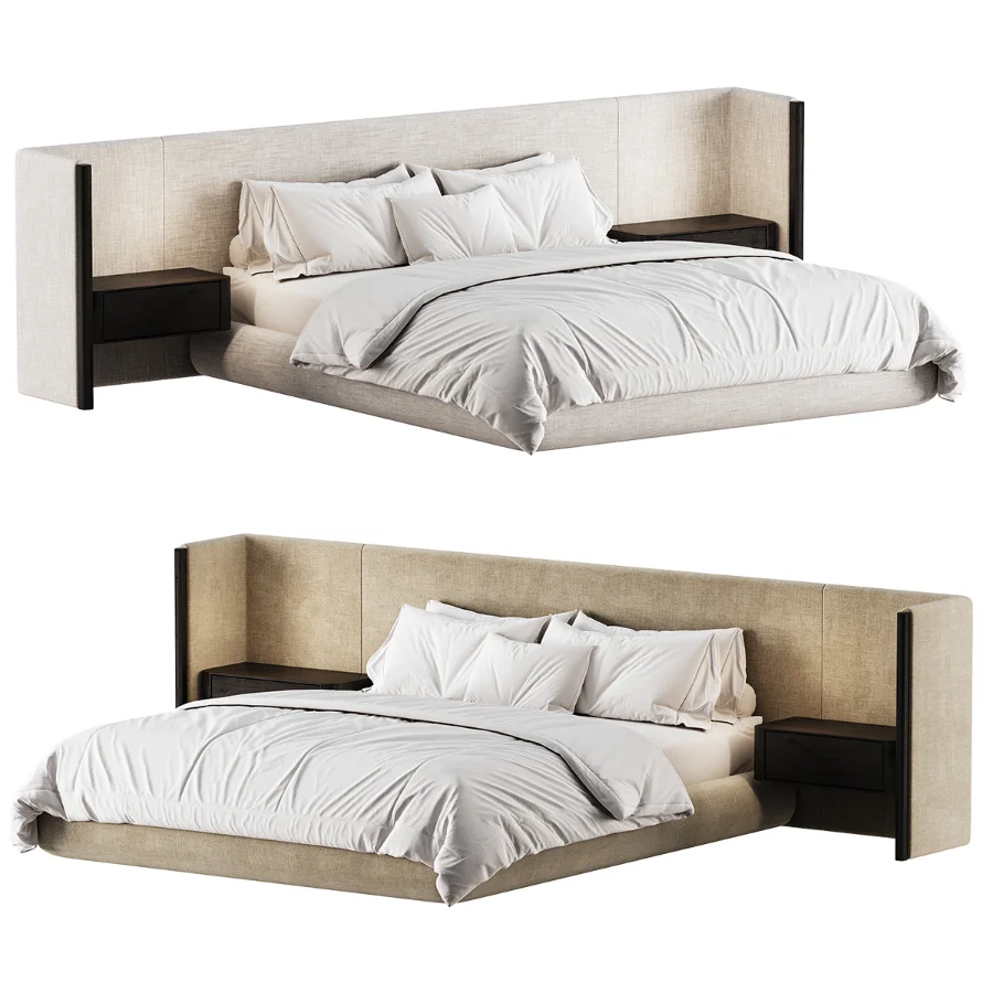 Sierra Luxe Bed with Nightstands Image 3
