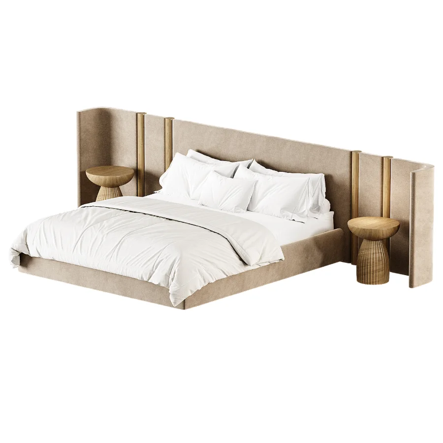 Japandi Double Bed 02 Image 3