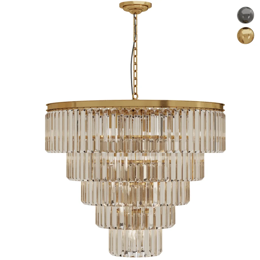 Leyland Tiered Round Chandelier Image 2