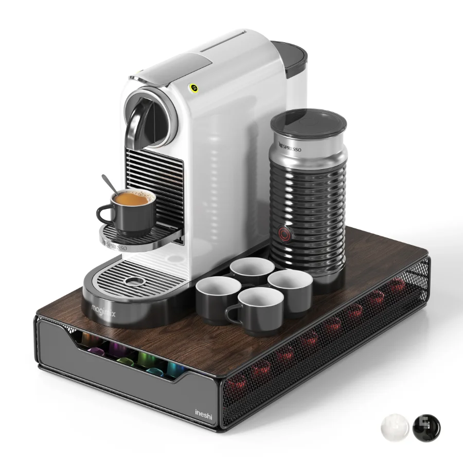 NESPRESSO COFFEE MACHINE & MAKER HOLDER Image 1