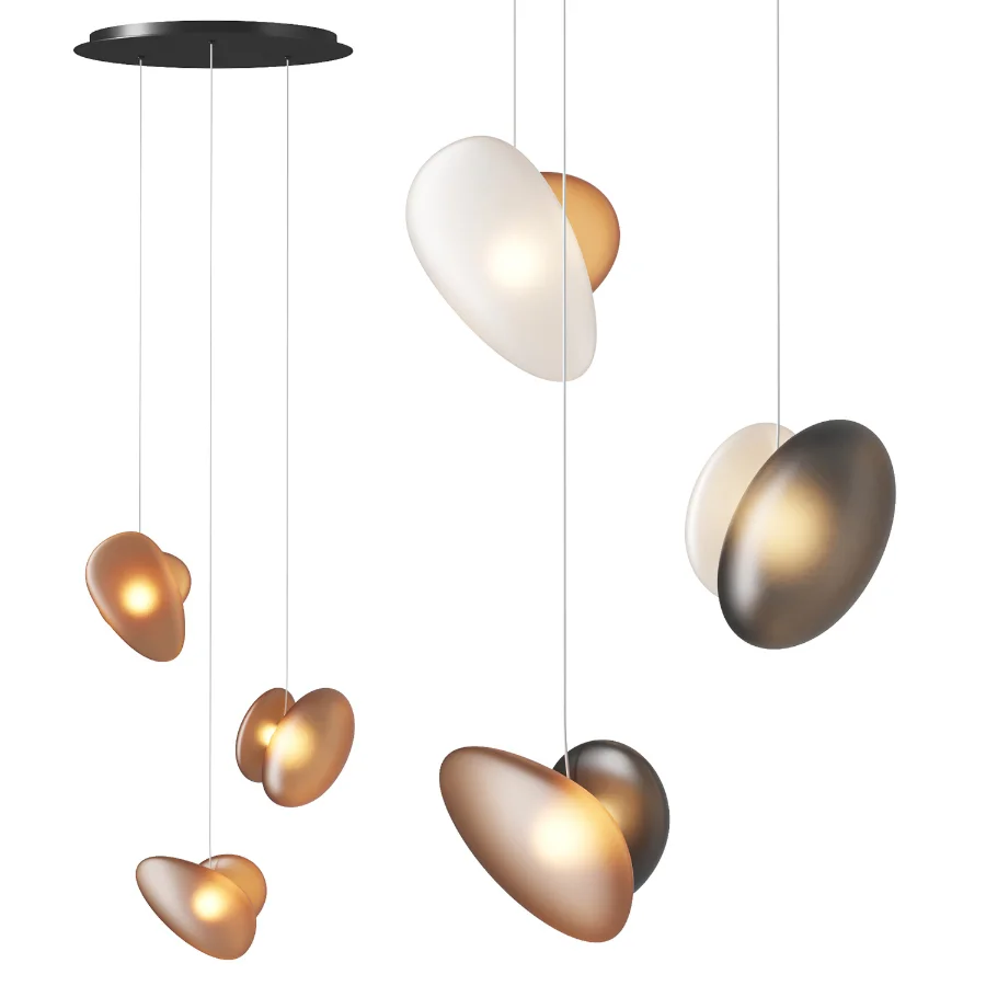 Pebble Linear 01 Chandelier Image 6