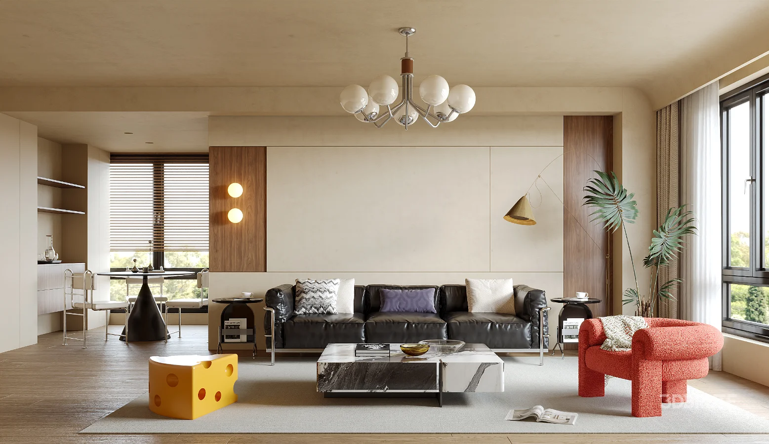 modern living room Image 1