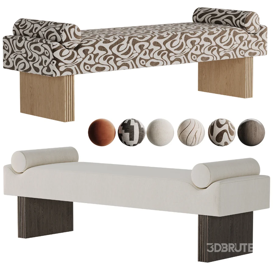 Esther Bench Velvet Image 3