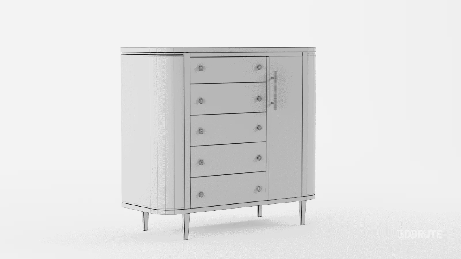 Cane5 Drawer Accent Chest Image 10