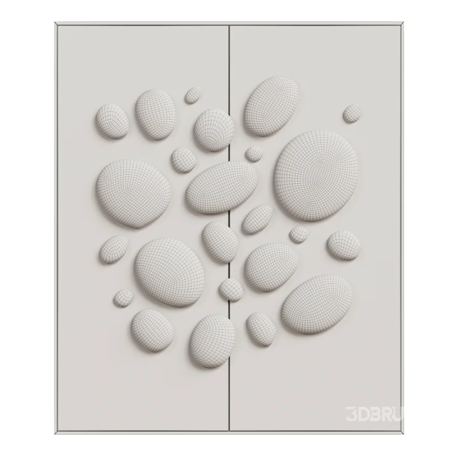Chrome Bubble Wall Decor 27 Image 3