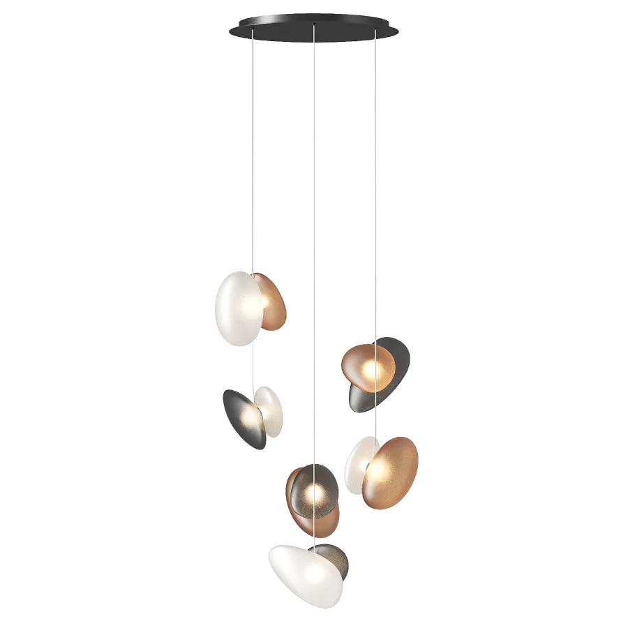 Pebble Linear 04 Chandelier Image 6