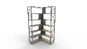 StoriesL Shaped Corner Storage Cabinet - Thumbnail 6