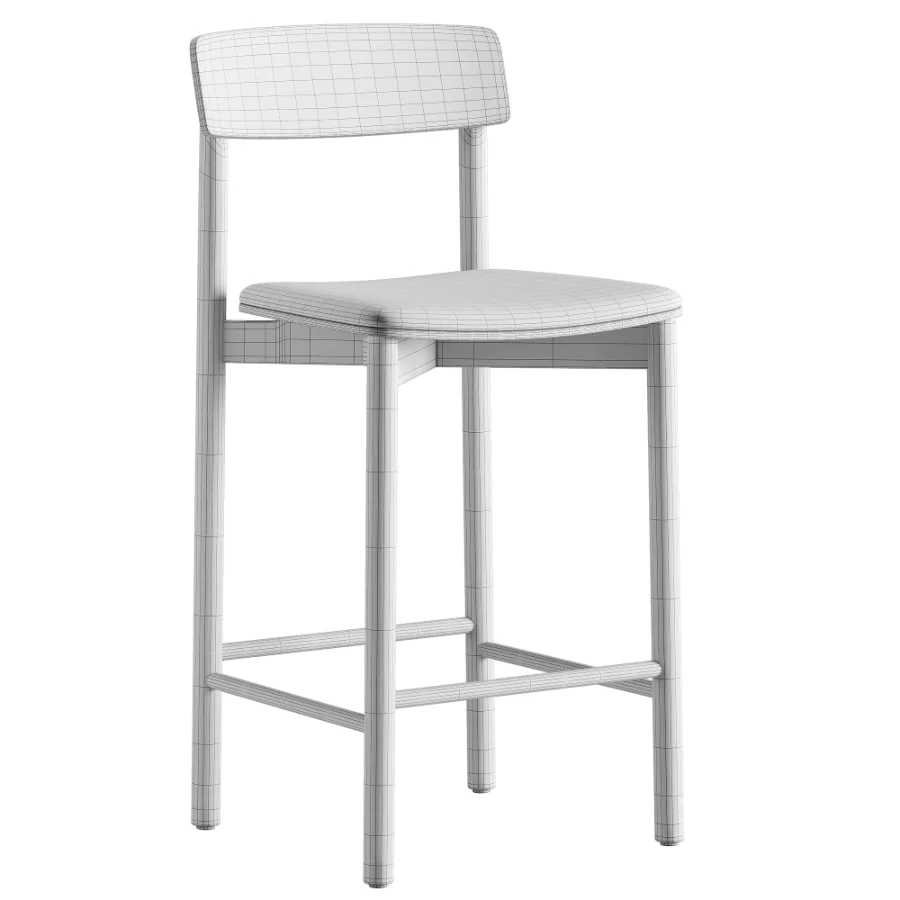 Kelton Semi Barstool Image 7