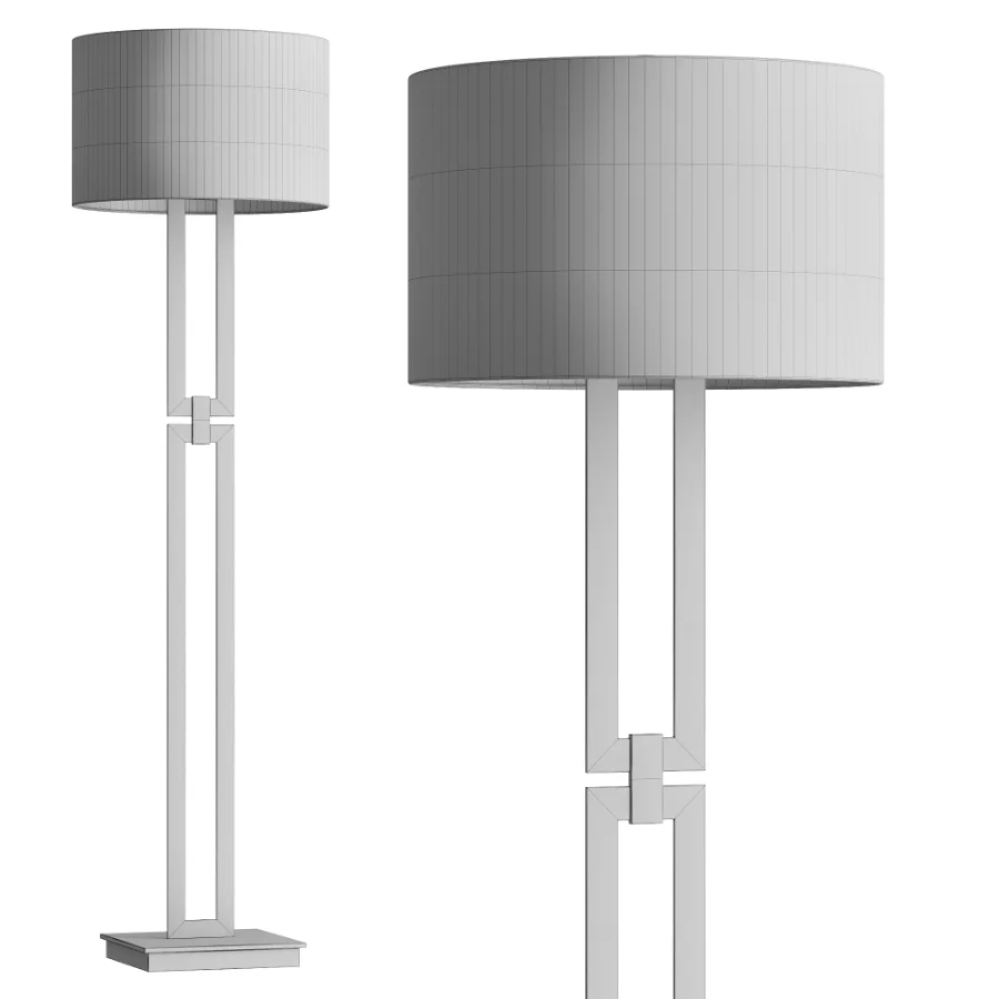 Theo Floor Lamp Matte Black Image 3