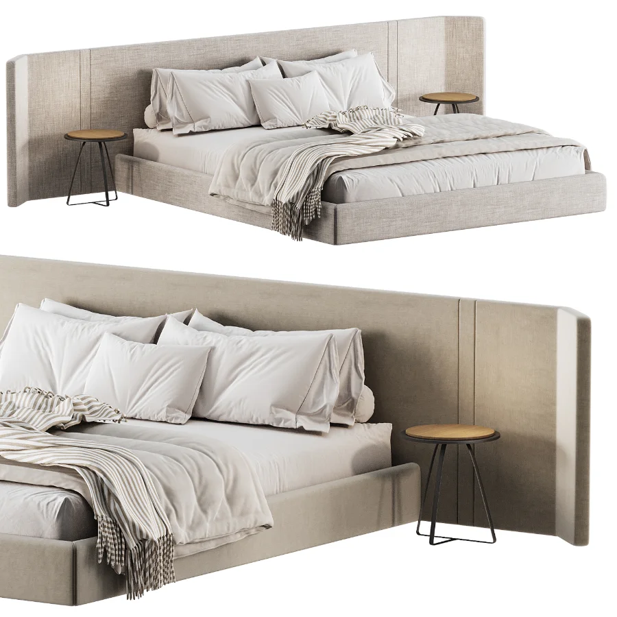 Japandi Double Bed 03 Image 5