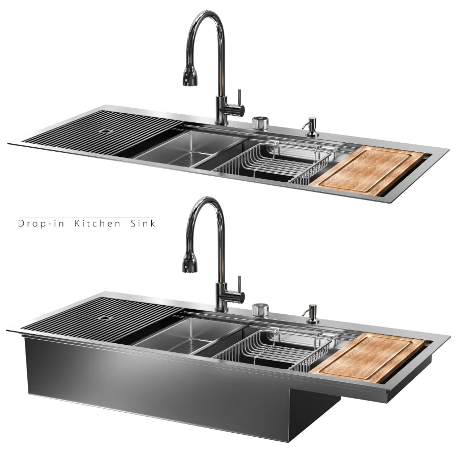 Drop-in Kitchen Sink 6 Image 2