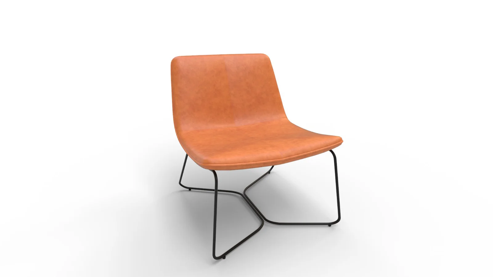 Tan Slope Lounge Chair Image 8