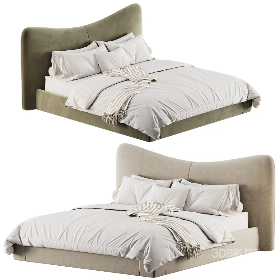 Modern Double Bed 07 Image 3