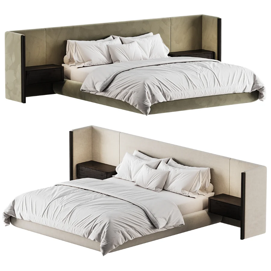 Sierra Luxe Bed with Nightstands Image 4