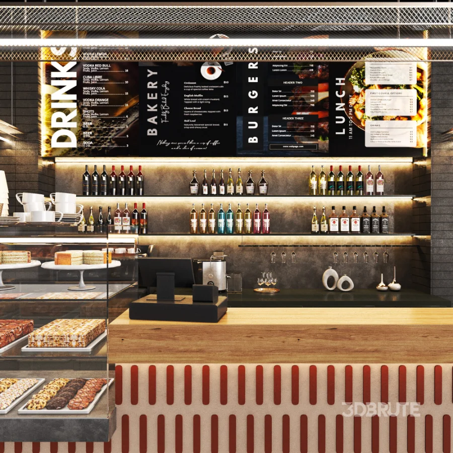Cafe Restaurant Bar foodcourt 30 Image 2