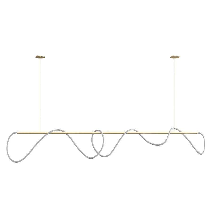 Festif Linear Pendant Lamp by Dbianco vol 5 Image 1