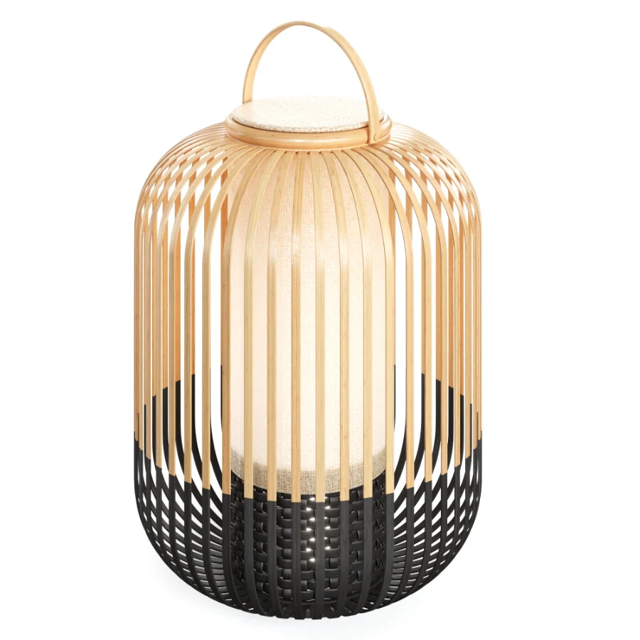 TakeAWay Bamboo Floor Lamp by Forestier Vol 2 Image 3