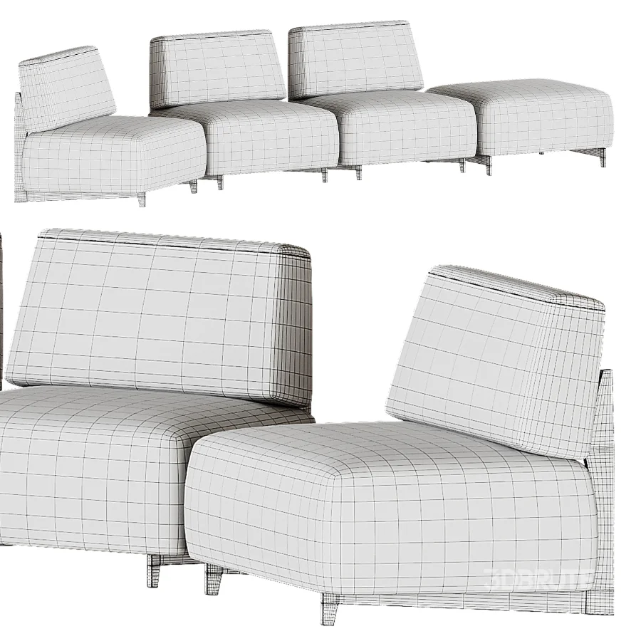 Da Vinci Sofa By Saloni Image 3