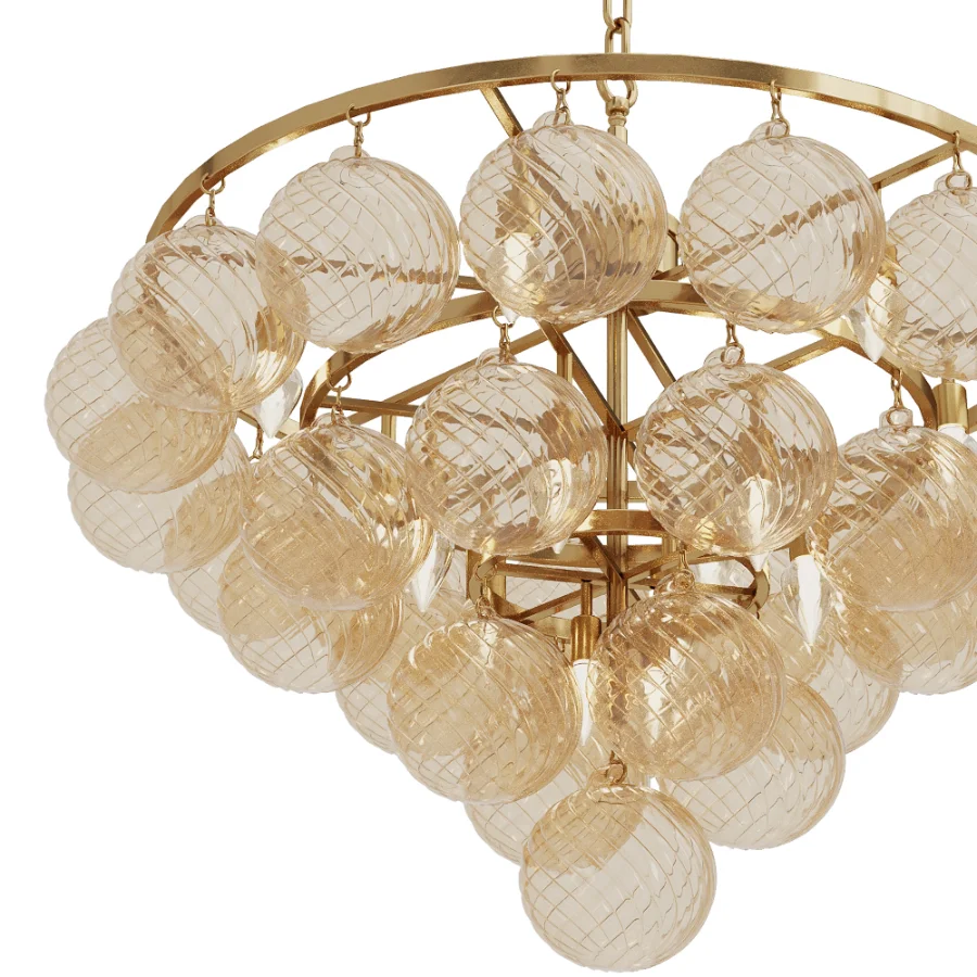 Yader Tiered Bubble Chandelier Image 3