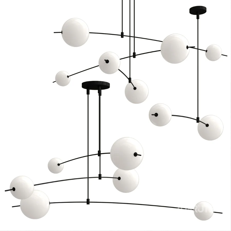Freer designer chandelier Image 2