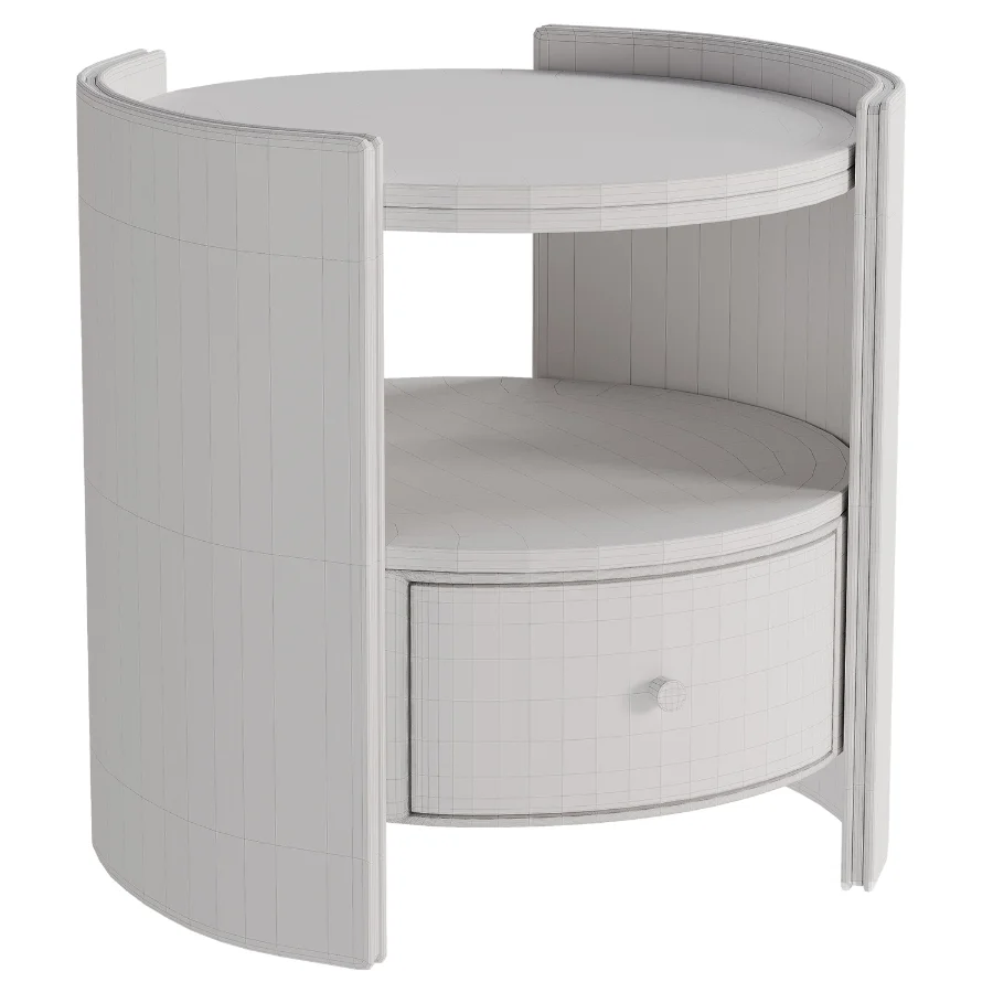 Comodini Round Bedside Table Image 1