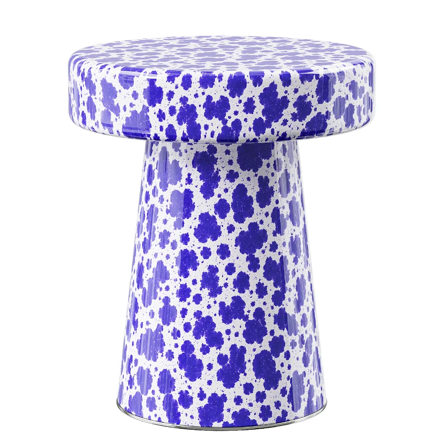 Round Mouth Blown Side Table Murano Image 2