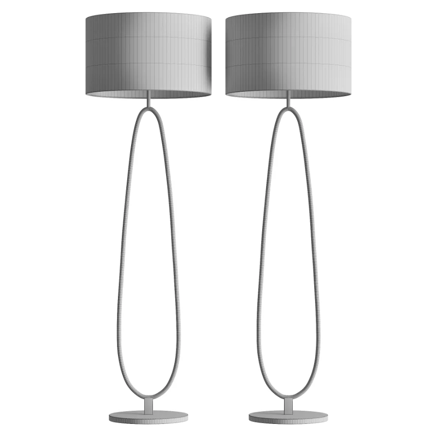 Uttermost Tordin Antique Brass Metal Floor Lamp Image 3