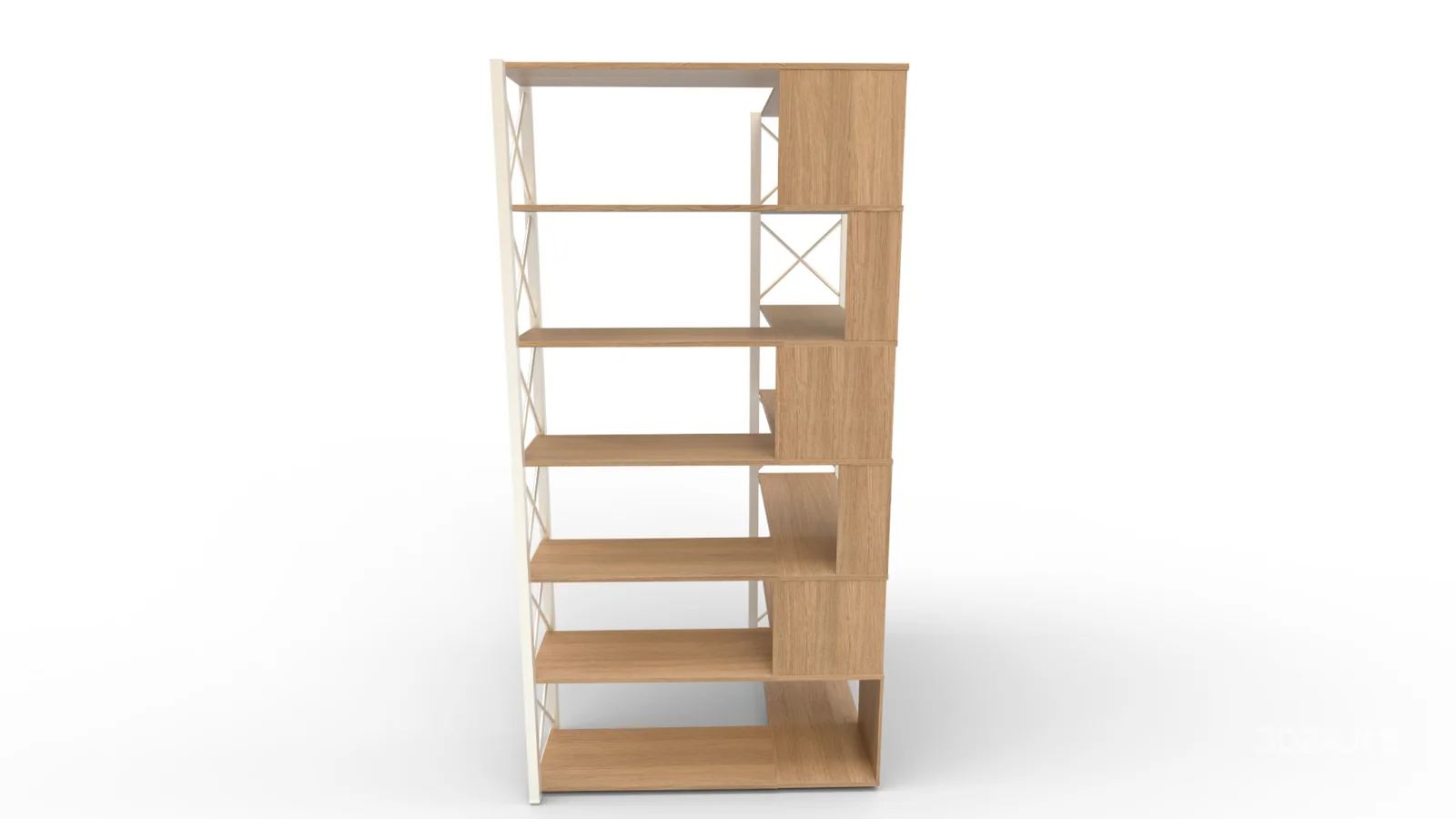 StoriesL Shaped Corner Storage Cabinet Image 1