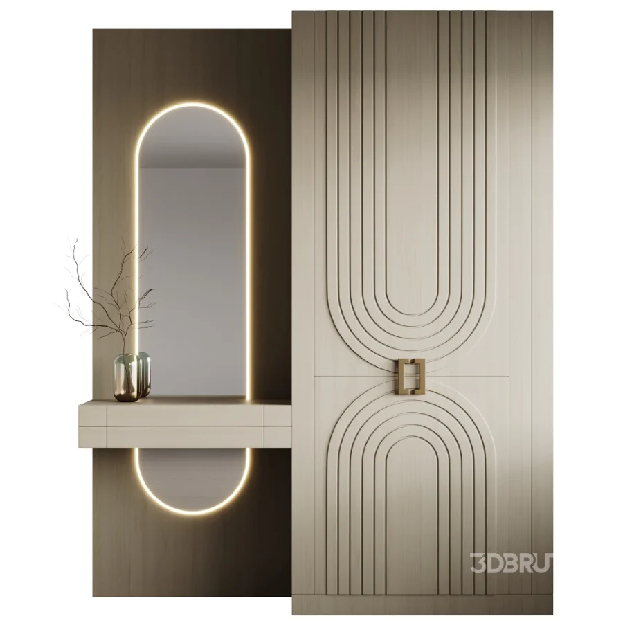 Neoclassical Style Hallway 22 Image 6
