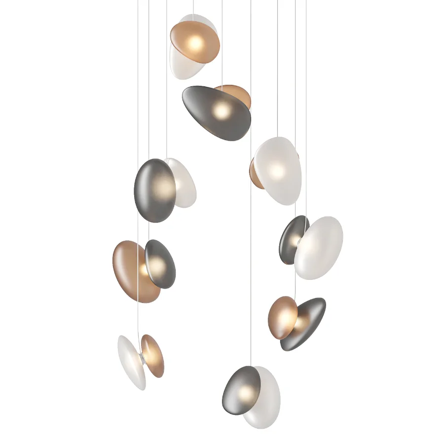 Pebble Linear 07 Chandelier Image 4