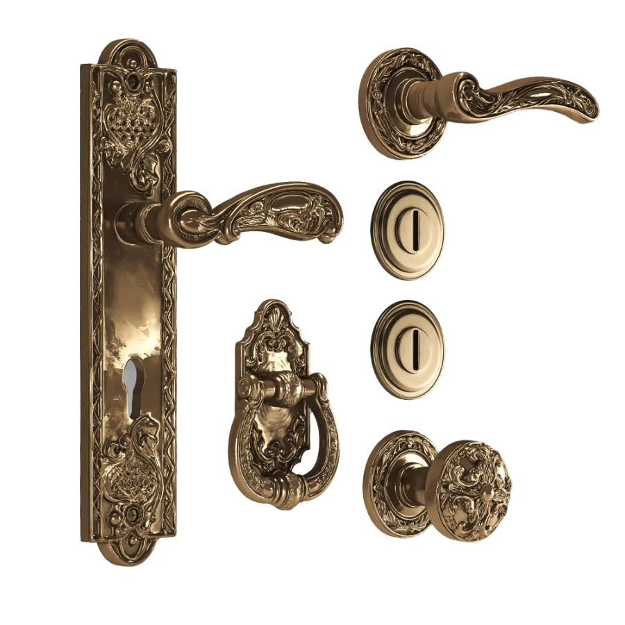 Vintage Decorative Door Handle-02 Image 6