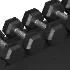 Mirafit_2_Tier_150kg_Dumbbell_Rack - Thumbnail 4