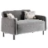 Straight sofa Fils Mini 120 Velvet Terra - Thumbnail 5