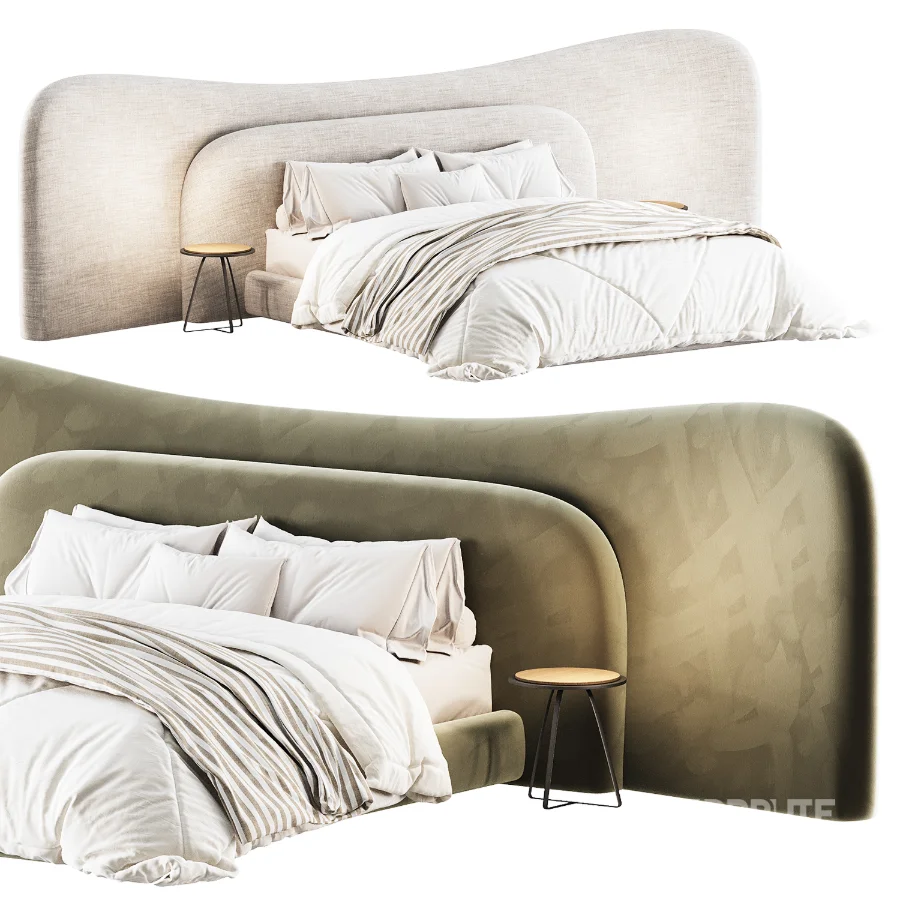 Modern Double Bed 07 Image 5