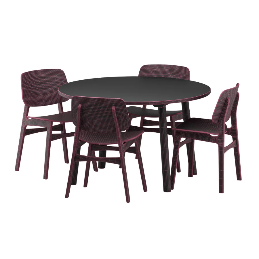 Dining set 03 Image 4