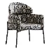 Simple Padded Arm Chair with Arms - Thumbnail 2
