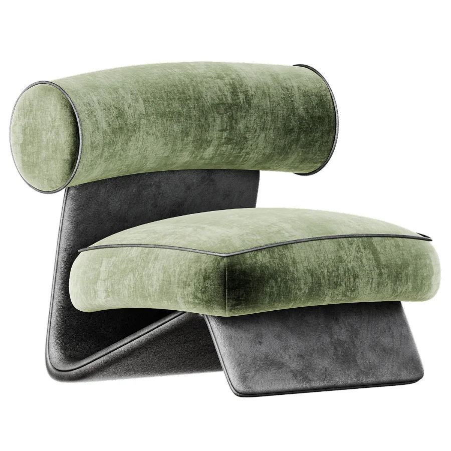 Floa Armchair by Gold Line Image 1