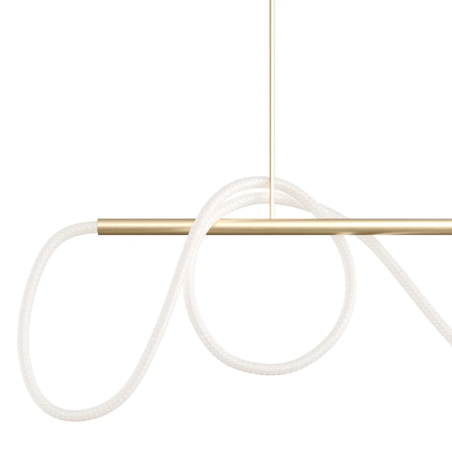 Festif Linear Pendant Lamp by Dbianco vol 4 Image 7