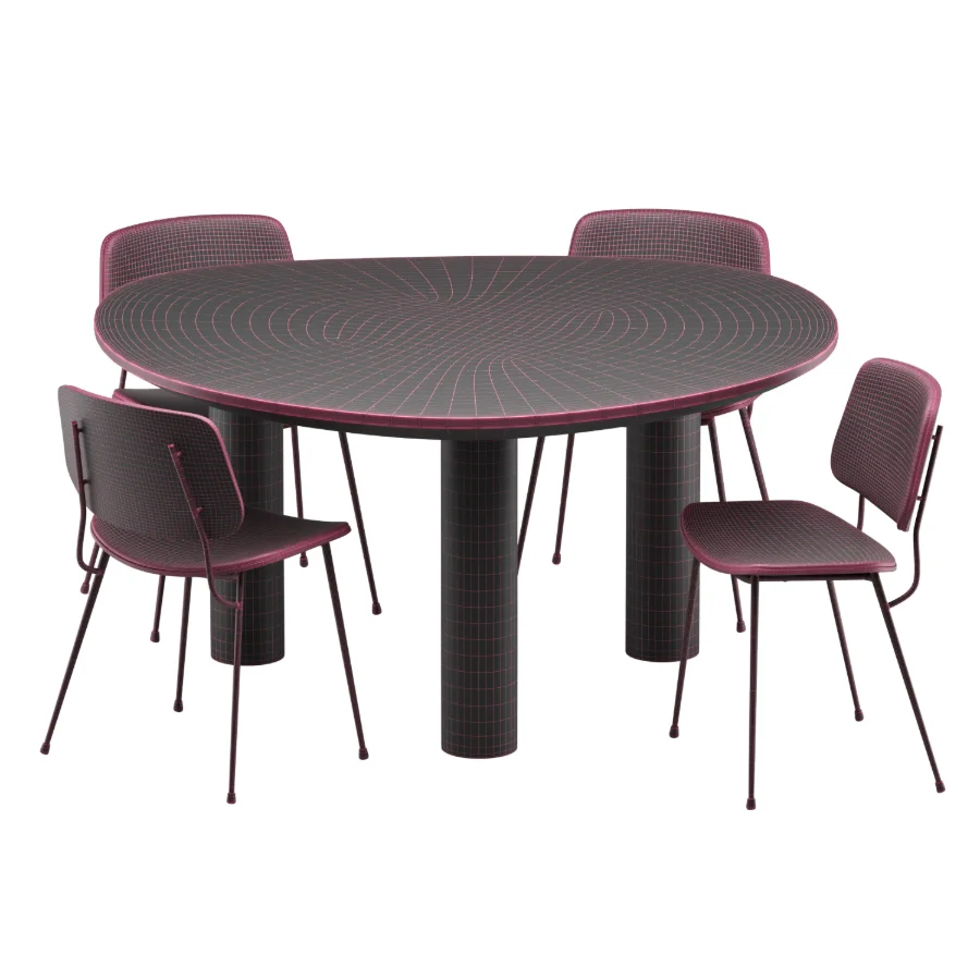 Dining set 04 Image 5