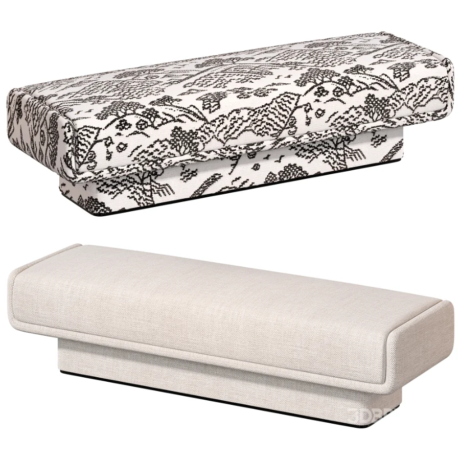 Lilas Bench Pouf Image 4