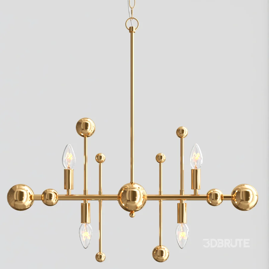 Gold Chandelier Image 2